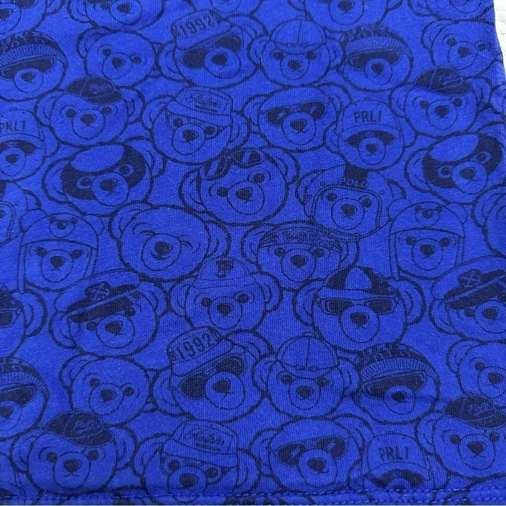 Polo Ralph Lauren Royal Blue Polo Bear Graphic T-Shirt Size 24M